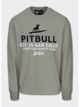 PITBULL PITBULL Bluza Bluza męska SURFING DOG M Zielony Regular Fit
