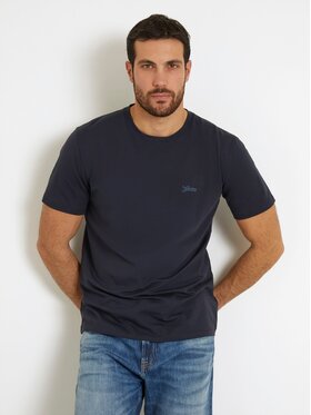 Guess Guess T-Shirt 162337 Modrá Classic Fit