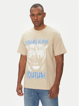 Versace Jeans Couture Versace Jeans Couture T-krekls 78GAHT06 Bēšs Regular Fit