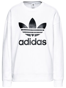 adidas adidas Світшот Trefoil GN2961 Білий Regular Fit