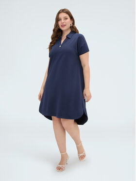 Fiorella Rubino Fiorella Rubino Sukienka codzienna 7807L001249N034 Niebieski A-Line Fit