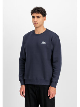 Alpha Industries Alpha Industries Mikina AI.188307-07-3XL Tmavomodrá Basic Fit
