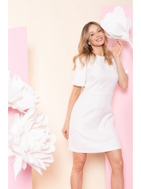 Stylove Stylove Abito da cocktail S431 Bianco A-Line Fit