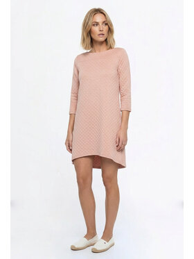 FIGL FIGL Každodenné šaty M1363 Ružová Loose Fit