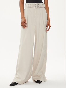 Gestuz Gestuz Παντελόνι υφασμάτινο Editha 10908856 Μπεζ Relaxed Fit