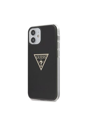 Guess Guess Etui na telefon Metallic Triange Czarny