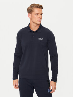 EA7 Emporio Armani EA7 Emporio Armani Polokošile 8NPF15 PJVQZ 0562 Tmavomodrá Regular Fit