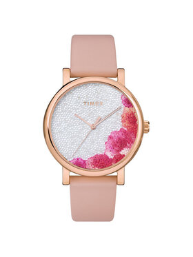 Timex Timex Zegarek TW2U18500 Różowy