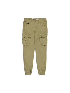 Alpha Industries Alpha Industries Spodnie cargo Spy Pant Zielony Lyon Tapered Fit
