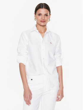 Polo Ralph Lauren Polo Ralph Lauren Marškiniai 211891377003 Balta Regular Fit