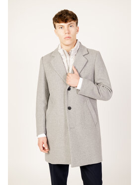 Antony Morato Antony Morato Płaszcz RUPERT REGULAR FIT Szary Regular Fit