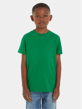 Tommy Hilfiger Tommy Hilfiger T-krekls Essential KB0KB06879 M Zaļš Regular Fit