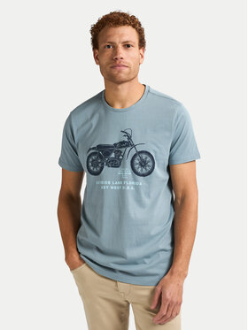Petrol Industries Petrol Industries T-shirt M-1050-TSR707 Plava Regular Fit