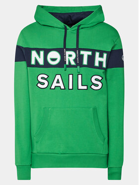North Sails North Sails Mikina 691250 Zelená Regular Fit