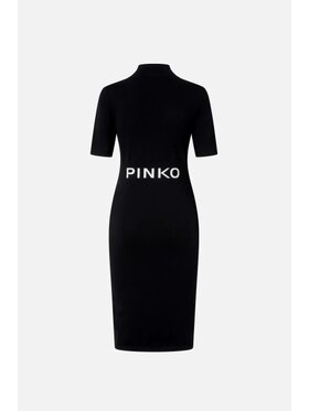 PINKO PINKO Sukienka codzienna Lapislazzuli Czarny Regular Fit