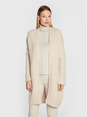 Comma Comma Кардиган 2121250 Бежов Regular Fit