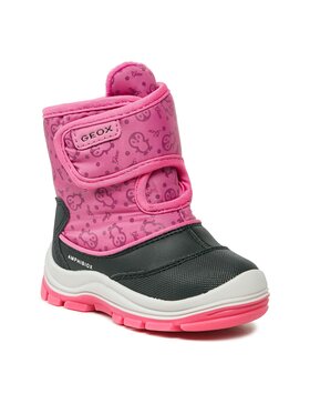 Geox Čizme Za Snijeg B Flanfil Girl B Abx B263WG 0BCMN C0922 M Crna