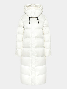 Deha Deha Пухено яке D93583 Екрю Regular Fit