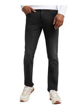 Lee Lee Jeansy Daren Zip Fly Czarny Regular Fit