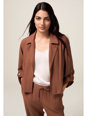 Oltre Oltre Kurtka outdoor R203J100283N027 Brązowy Baggy Fit