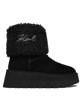KARL LAGERFELD KARL LAGERFELD Škornji za sneg KL48653 Črna