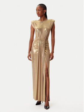 ARTIGLI ARTIGLI Abendkleid ACAB003146 Goldfarben Regular Fit