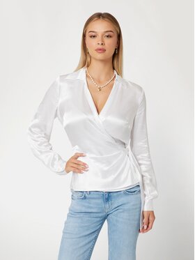 Guess Guess Top 168327 Biały Classic Fit