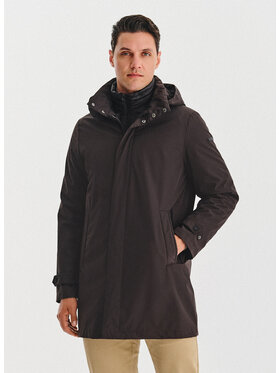 Pako Lorente Pako Lorente Kurtka przejściowa P25WF-5X-005 Brązowy Classic Fit