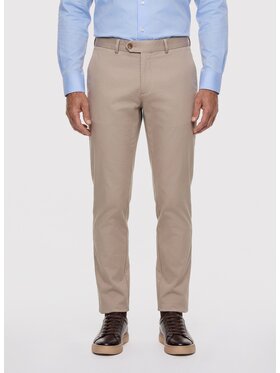 Pako Lorente Pako Lorente Chinosy P26WF-WX-003 Beżowy Regular Fit