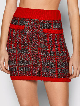 PINKO Pinko Mini sukně Bertarosa 1G169P Y776 Červená Regular Fit