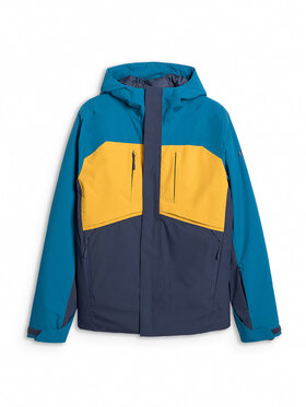 4F 4F Kurtka narciarska SKIWEAR Turkusowy Regular Fit