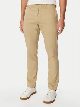 Tommy Jeans Tommy Jeans Chino nohavice DM0DM23707 Svetlo hnedá Regular Fit
