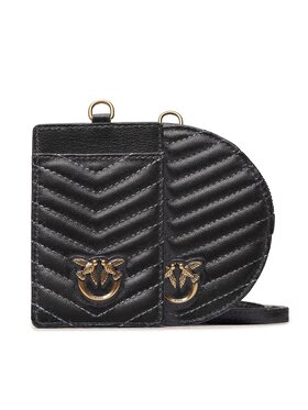 Pinko Pinko Set Neckle Mini Bag Chevron Al 22-23 PLTT 1P22XS A03Z Schwarz