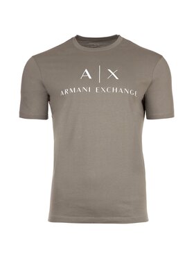 Armani Exchange Armani Exchange T-Shirt 8NZTCJ Z8H4Z Brązowy Shirt Fit
