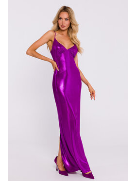Made of Emotion Made of Emotion Abito da sera M834 Viola Sexy Straight Fit