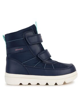 Geox Geox Śniegowce J Willaboom Girl B A J36HWD 0FU54 C4002 D Granatowy