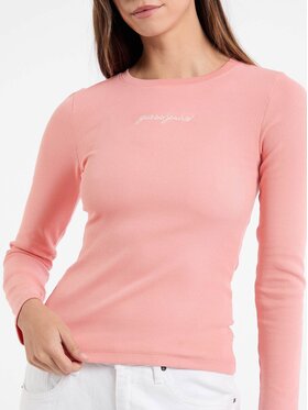 Guess Jeans Guess Jeans T-Shirt 170167 Różowy Classic Fit