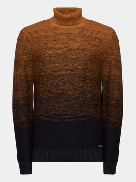Pierre Cardin Pierre Cardin Rollkragenpullover C5 50633 5044 Braun Regular Fit
