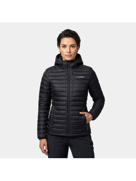 Alpinus Alpinus Kurtka puchowa Kiruna Czarny Regular Fit