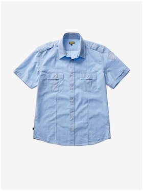 Camicia uomo blauer top