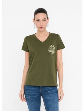 Liu Jo Liu Jo Top TF5295JS923M9704 Verde Regular Fit