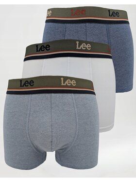Lee Lee Bokserki Forster 3 Pack Cotton Elastane Trunks Kolorowy