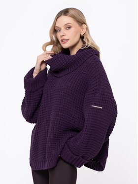 LIDIA KALITA LIDIA KALITA Golf Ville Fioletowy Oversize