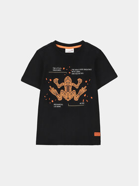 Coccodrillo Coccodrillo T-shirt WC4143203DEK Crna Regular Fit