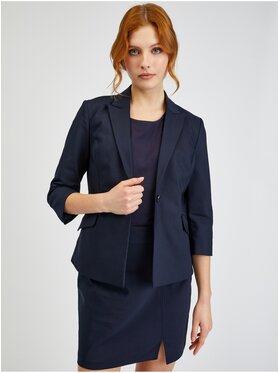 Orsay Orsay Marynarka 480323526000__36 Czarny Regular Fit