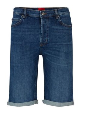 HUGO Hugo Szorty jeansowe 50511307 10258290 01 420 Niebieski Regular Fit