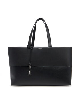 Calvin Klein Calvin Klein Handtasche Ck Mixmedia Medium Shopper K60K613011 Schwarz