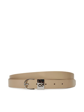 Calvin Klein Calvin Klein Curea de Damă Ck Loop Rnd Buckle 2.5_Smooth K60K612936 Bej