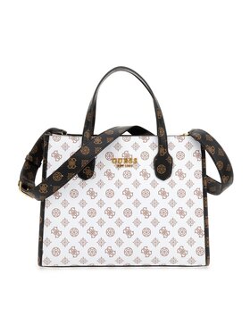 Guess Guess Geantă Silvana (PA) HWPA86 65220 Alb