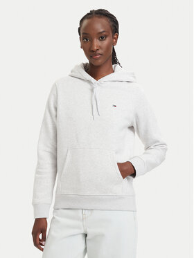 Tommy Jeans Tommy Jeans Felpa Flag DW0DW19958 Grigio chiaro Regular Fit